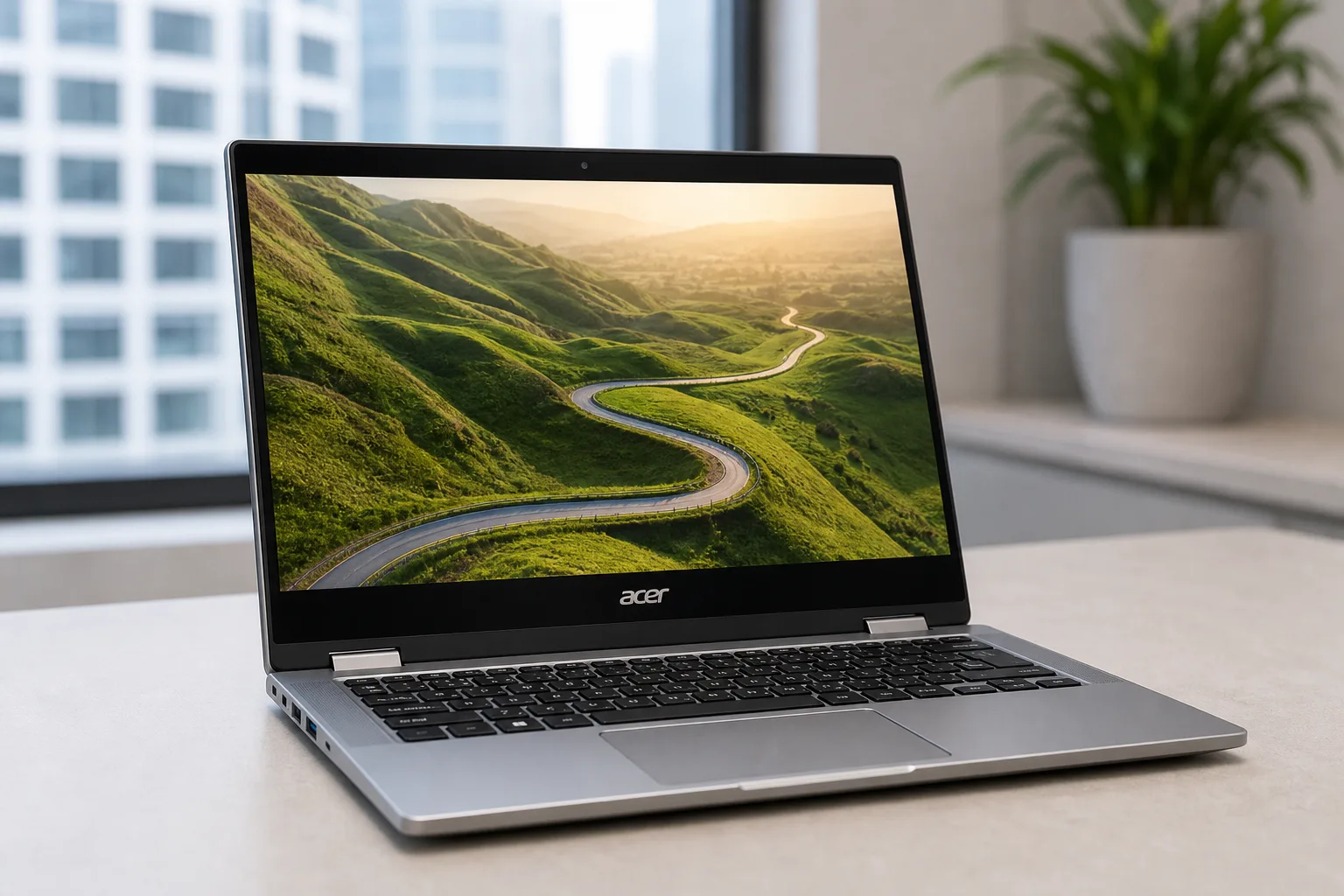 صورة لابتوب Acer Spin 5 المستخدم