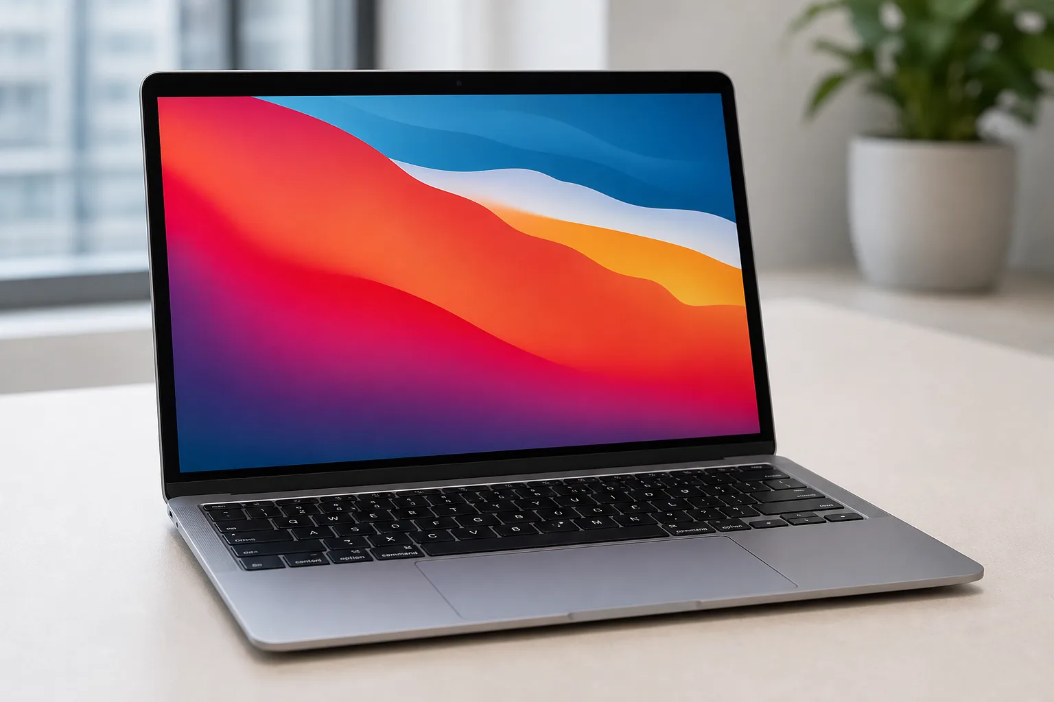 صورة لابتوب Apple MacBook Air M1 المستخدم