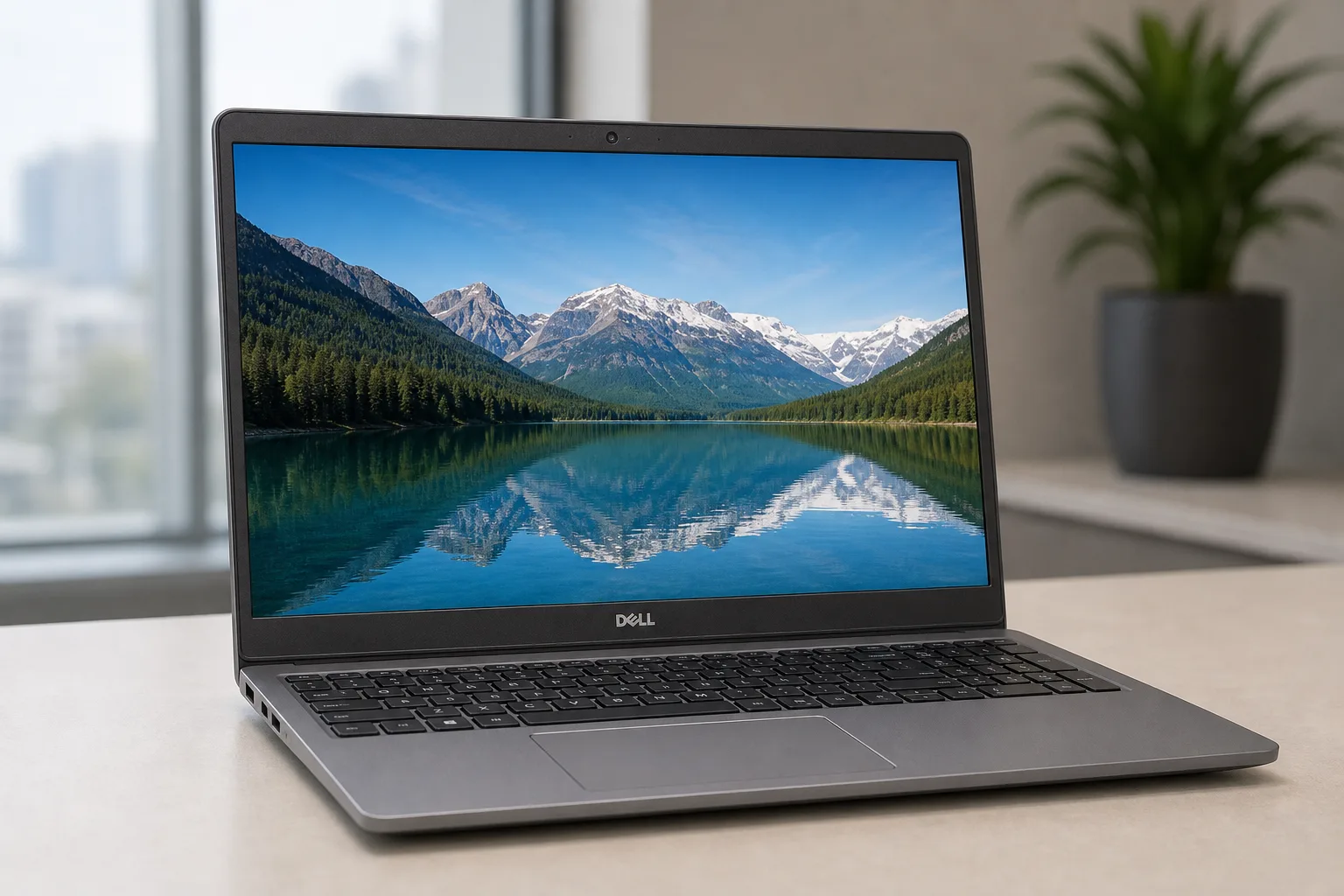 صورة لابتوب Dell Inspiron 15 المستخدم