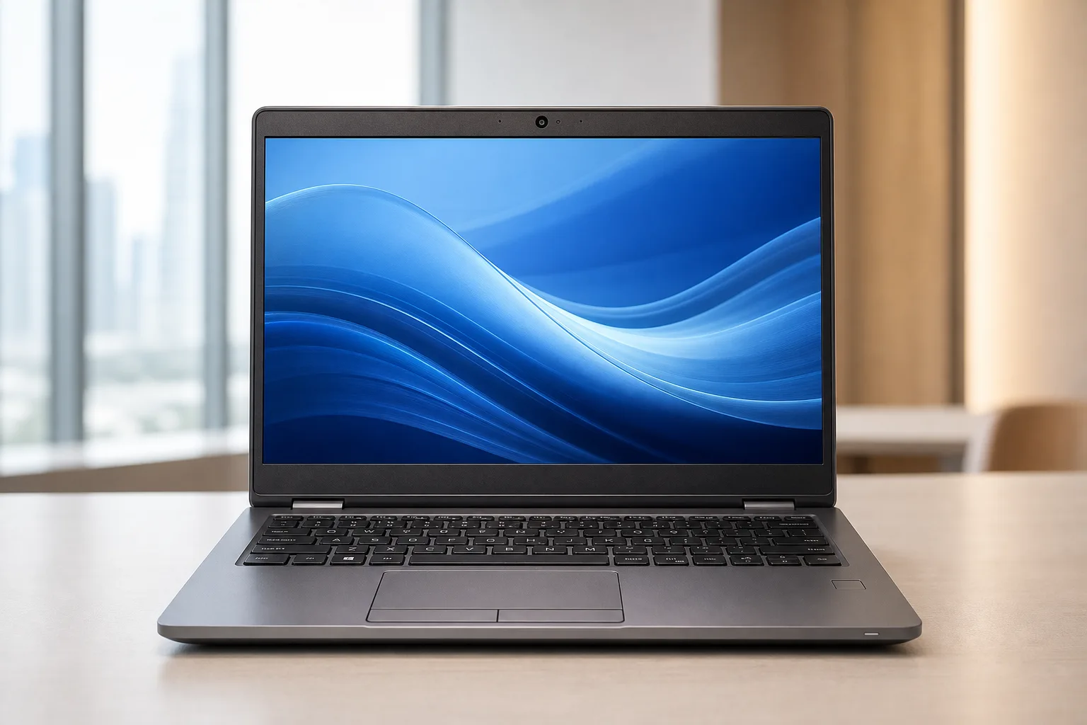 صورة أمامية للابتوب Dell Latitude 5510 المستخدم